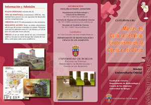 Enominer. Master en Cultura del Vino: Enoturismo en la Cuenca del Duero